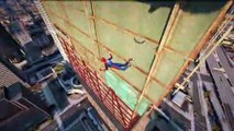 GTA 5 Spiderman Jumping off Highest Buildings #19 (Euphoria Physics-Ragdolls)