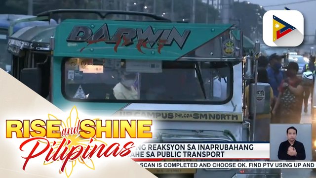 Commuters, hati ang reaksiyon sa inaprubahang taas-pasahe sa public transport