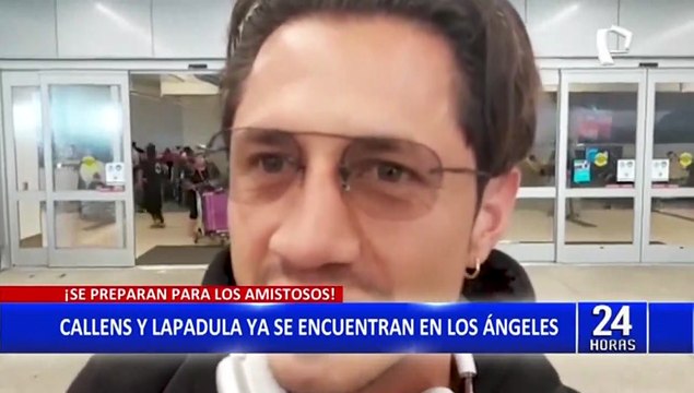 Selección Peruana: Lapadula y Callens llegaron a Los Ángeles para unirse a la bicolor