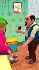 Miss T को मजा चखा दिया‌  BabBan Billu #shorts  #scaryteacher3d