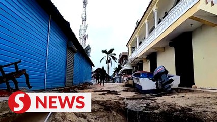Hurricane Fiona slams the Dominican Republic