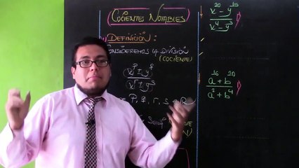 08 | COCIENTES NOTABLES | 01 - TEORÍA