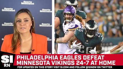 Eagles Defeat Vikings 24-7