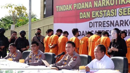 Polda Riau 203 Kg Sabu Dan Ribuan Ekstasi
