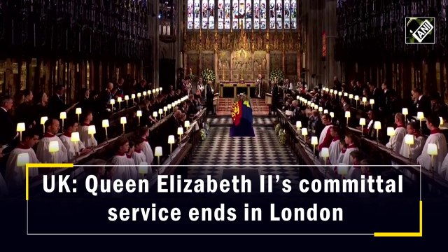 UK: Queen Elizabeth II’s committal service ends in London