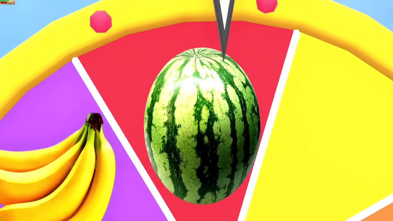 Cow Elephant Dinosaur Gorilla Crossing Fountain Mystery Wheel Food Challenge wit Guess the Right Box