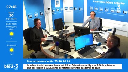 Mathieu Jardin, secrétaire de la CGT dans la Drôme