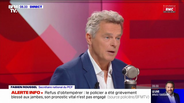 Refus d'obtempérer dans le Nord: Fabien Roussel se rendra sur place ce mardi pour soutenir les policiers