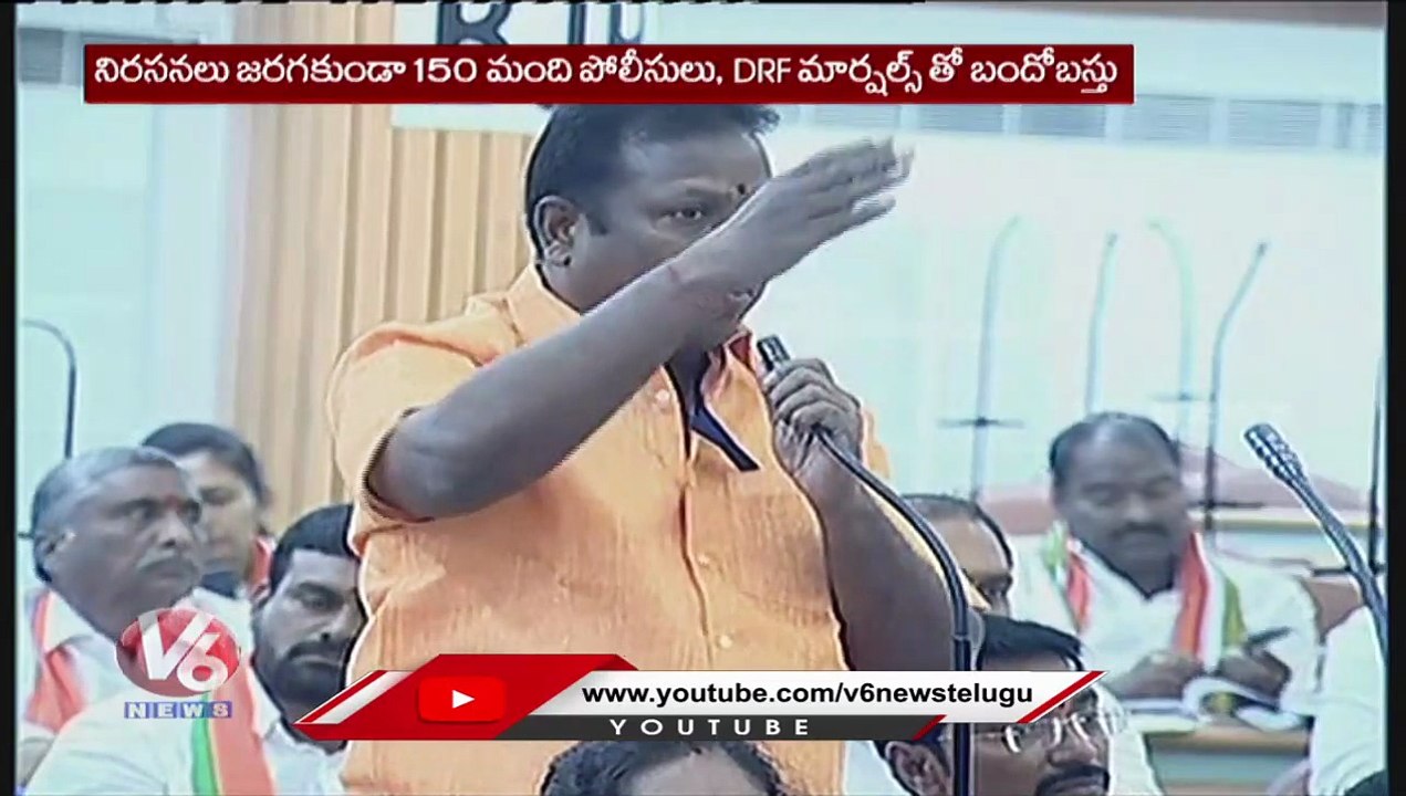 Corporators Speaks About Nala Issues At GHMC Council Meeting _ Mayor Gadwal Vijayalakshmi _ V6 News