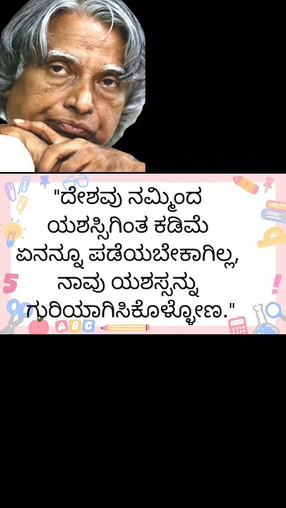 APJ ABDUL KALAM QUOTES | MOTIVATIONAL QUOTES | THOUGHTS OF THE DAY