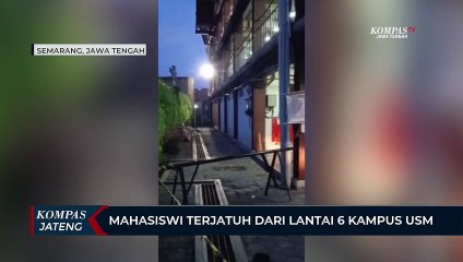 Mahasiswi Terjatuh dari Lantai 6 Kampus USM