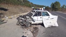 Sakarya haber! Taraklı'da otomobillerin çarpışması sonucu 2 kişi yaralandı