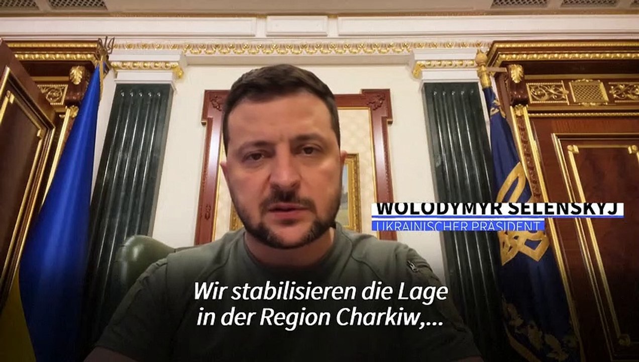 Selenskyj: Russische Armee gerät 'in Panik'