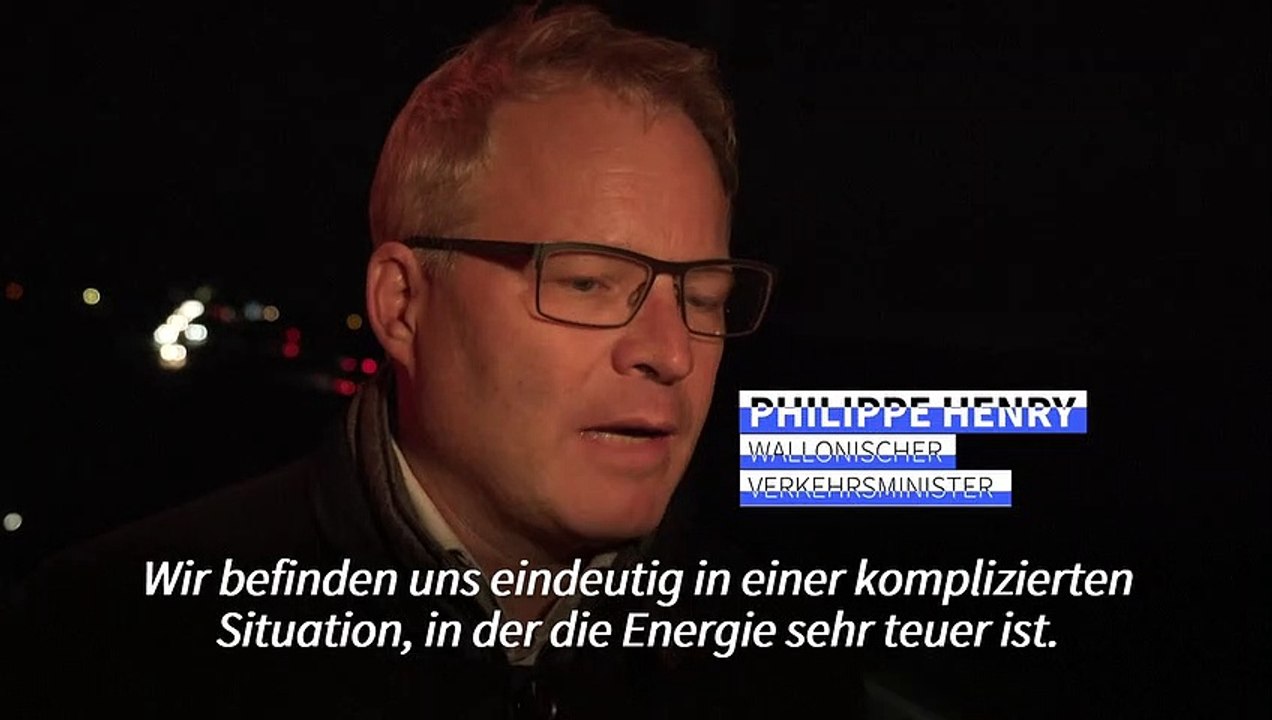 Autobahnen in belgien künfig unbeleuchtet