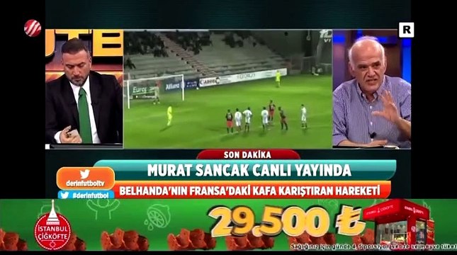 Ahmet Çakar ile Murat Sancak canlı yayında birbirine girdi: “Yaşından başından utan!
