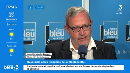 Jean-Christophe Daudet, Maire de Barbentane