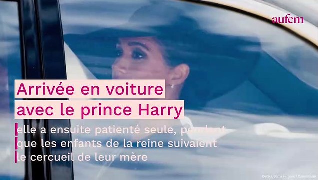 Meghan Markle entre seule à Westminster, sans un regard pour Kate Middleton