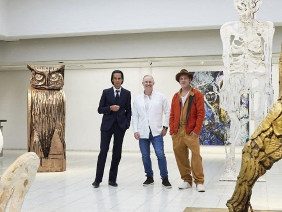 Was macht die Kunst, Brad? Pitt ist unter die Bildhauer gegangen