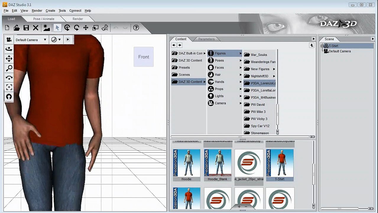 BVH Carnegie for DAZ Carrara Walkthrough (Part 2 of 3)