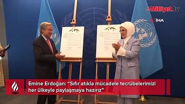 'Sıfır Atık Projesi'ne BM üst düzey yöneticilerinden güçlü destek! Tarihi bir metne imza attık