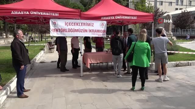 Amasya haber: Amasya Üniversitesi Rektörü Elmacı: Üniversite doluluk oranımız yüzde 100'ün üstünde, yurt sorunumuz yok