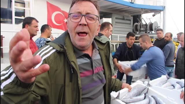 Balıkesir gündem haberi... BALIKESİR - Bandırma Balık Hali'nde palamut bolluğu yaşanıyor