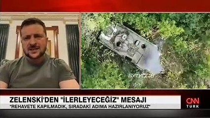 Ukrayna Devlet Başkanı Zelenski: Sonraki hamleler için hazırlanıyoruz.