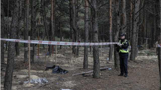 Vladimir Putin: newfound mass graves near Izium point out to war crimes!