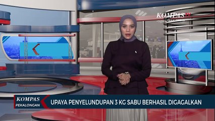 Upaya Penyelundupan 3 KG Sabu Berhasil Digagalkan