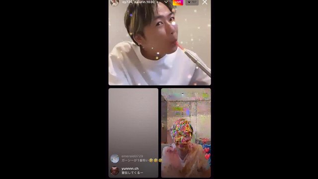 【初コラボ インスタライブ】きんちゃん・きくりん・おがしゅんの神コラボ【切り抜き】