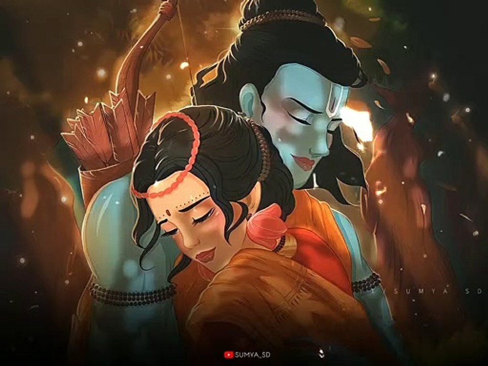 Ram Siya Ram __ Ram Siya Ram whatsapp status __ jai shree ram status--(1080P_HD)