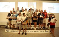 15.Channel Regatta yelken yarışlarının şampiyonları kupalarını aldı