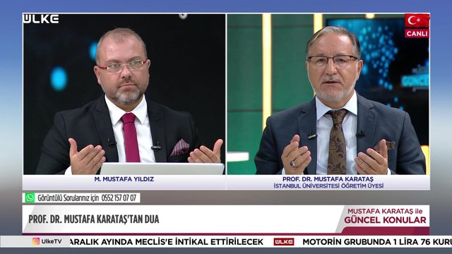 Mustafa Karataş ile Güncel Konular - 19 Eylül 2022
