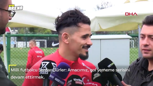 Milli takım kampında İrfan Can Kahveci ve Serdar Gürler'den açıklamalar