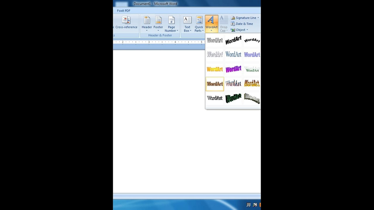 word  Art 2007