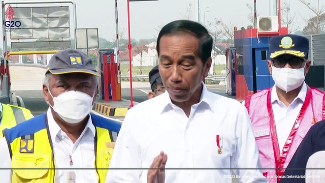 Keterangan Presiden Jokowi Setelah Meresmikan Jalan Tol Cibitung-Cilincing