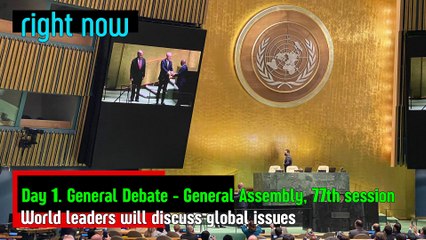 LIVE - Day 1. UN General Debate - General Assembly, 77th session.