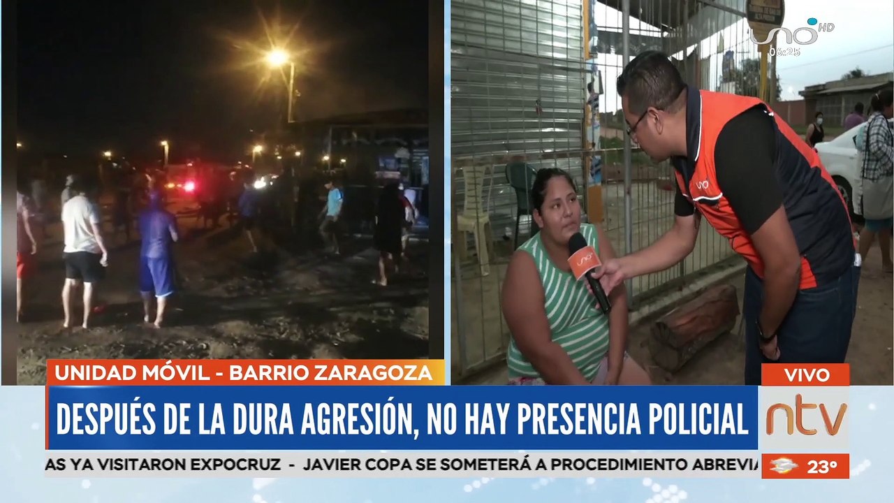 Vecinos del barrio Zaragoza hacen vigilia tras ser atacados y saqueados por pandillas.
