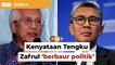 Kenyataan Tengku Zafrul semakin berbaur politik, dakwa Kadir Jasin