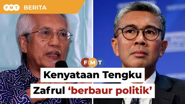 Kenyataan Tengku Zafrul semakin berbaur politik, dakwa Kadir Jasin