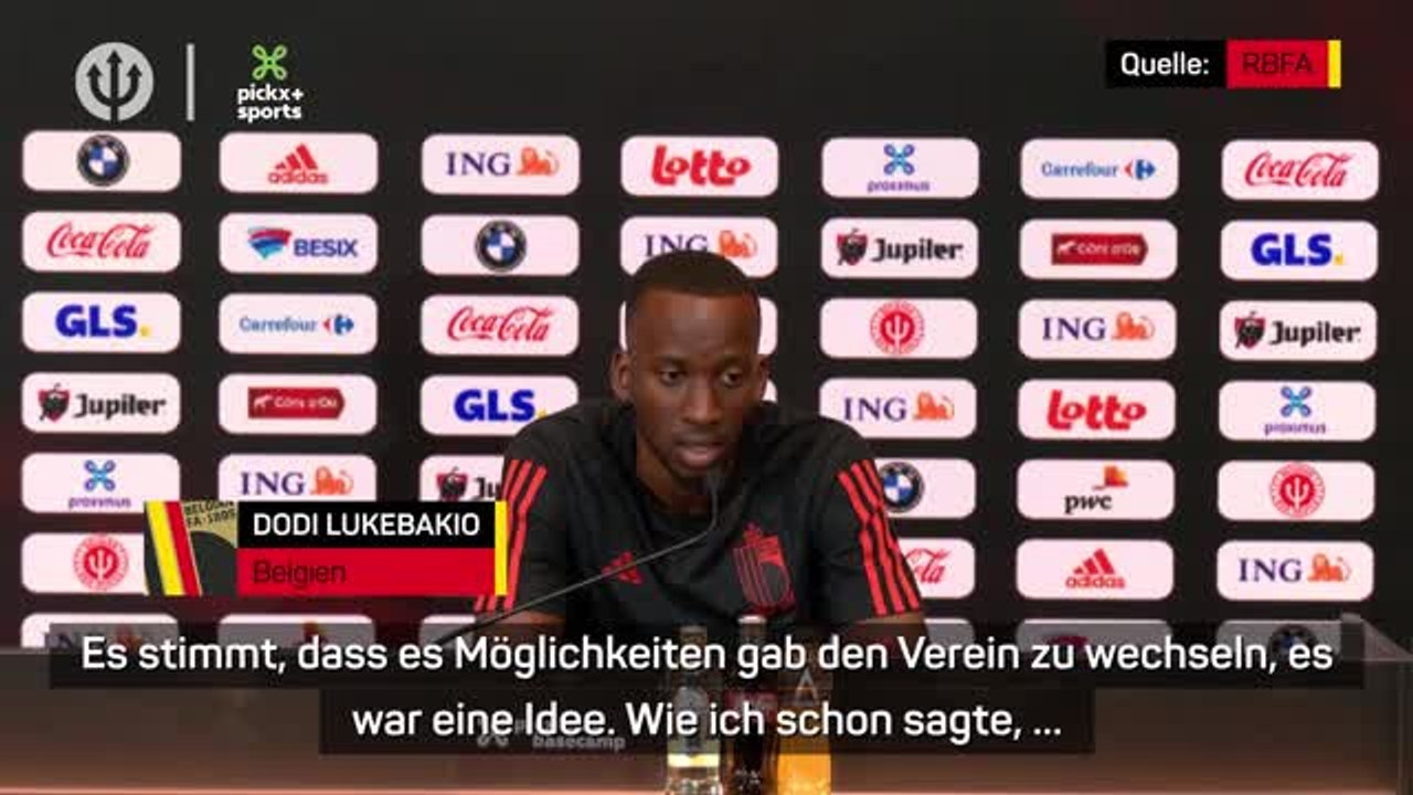 Lukebakio zu Wechselgerüchte: 'Gab Möglichkeiten'