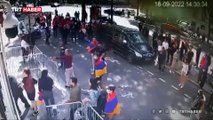 Ermeniler Azerbaycan'ın Paris Büyükelçiliğine saldırdı: Polis 20-30 dakika sonra geldi