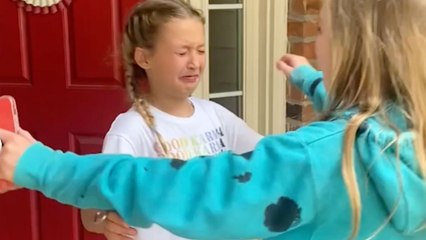 Best Friends Reunite After Two And A Half Years Apart | Happily TV