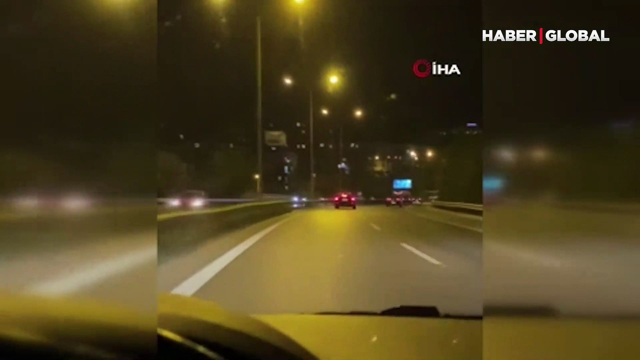 Kazaya sebebiyet veriyordu! Kadın sürücüyü sıkıştıran maganda kamerada