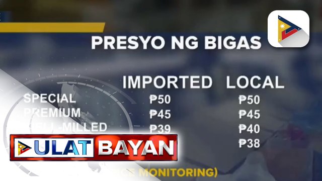 Presyo ng imported na bigas, nakaambang tumaas ng P4-P5/KG sa Nobyembre