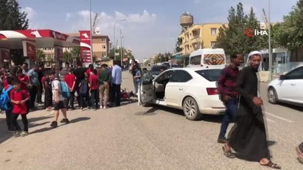 Son dakika haber: Ceylanpınar'da motosiklet ile otomobil çarpıştı: 1 yaralı