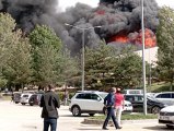 Erzurum Atatürk Üniversitesi yangın söndü mü? Erzurum Atatürk Üniversitesi yangın son durum ne?