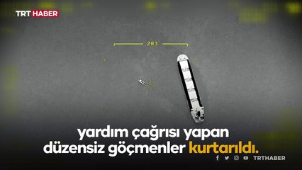 Kaş açıklarında faciadan dönüldü: 283 göçmen kurtarıldı