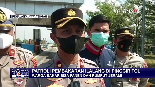 Bahaya Asap Pembakaran Ilalang Bisa Sebabkan Kecelakaan, Ganjar Pranowo Tegur Warga di Pinggir Tol!