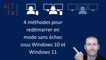 4 méthodes pour redémarrer en mode sans échec sous Windows 10 et Windows 11